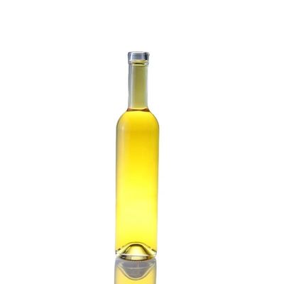 Material de base Botella de licor de vidrio 500 ml 750 ml 1000 ml para vodka Brandy whisky vino