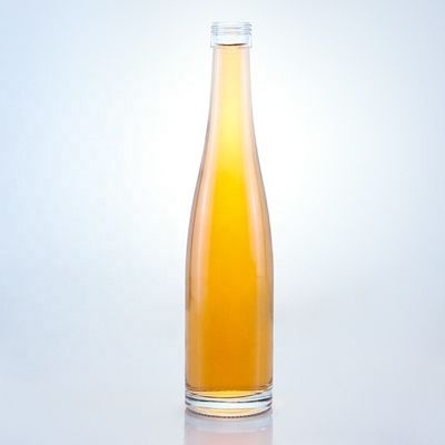 Embalaje de botellas de vidrio de 750 ml de brandy o whisky con diseño único y superficie de grabado ácido