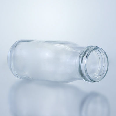 Botella redonda vacía de 250 ml 330 ml para zumo de té y bebida de café
