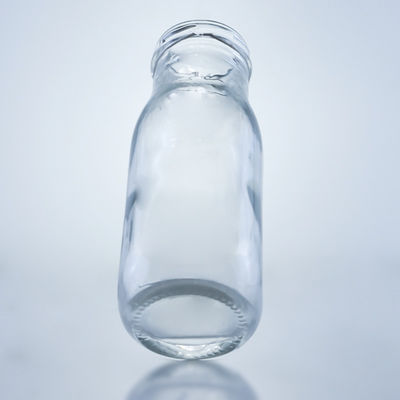 Botella redonda vacía de 250 ml 330 ml para zumo de té y bebida de café
