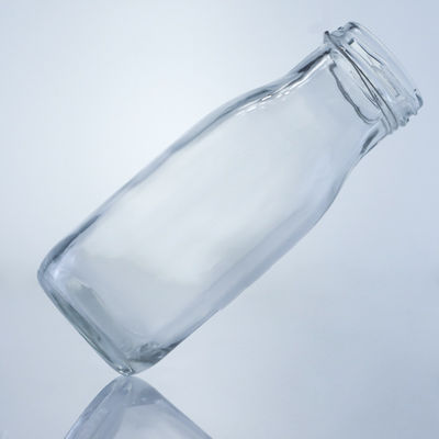 Botella redonda vacía de 250 ml 330 ml para zumo de té y bebida de café