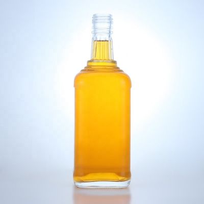 Botella de vidrio de corcho tipo tapa 70cl 75cl botella de diseño clásico para Shandong forma redonda