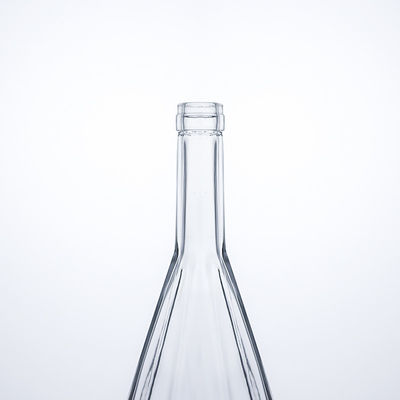 Embalaje de botellas de vidrio para licor brandy vodka whisky gin ron 700ml 750ml diseño personalizado