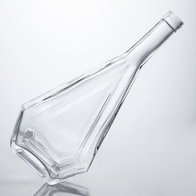 Embalaje de botellas de vidrio para licor brandy vodka whisky gin ron 700ml 750ml diseño personalizado