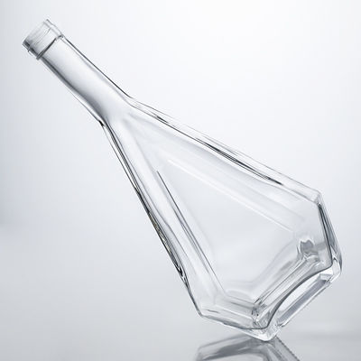 Embalaje de botellas de vidrio para licor brandy vodka whisky gin ron 700ml 750ml diseño personalizado