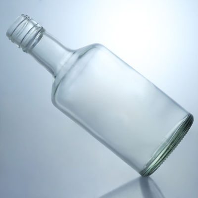 CROWN CAP Sellado de botellas redondas de vidrio transparente de 200 ml para bebidas carbonatadas a granel
