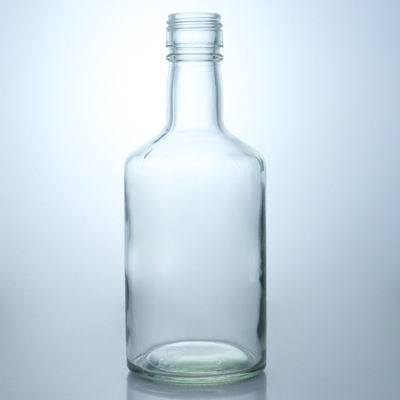 CROWN CAP Sellado de botellas redondas de vidrio transparente de 200 ml para bebidas carbonatadas a granel