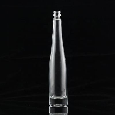 Acid Etch Superficie de manejo de vidrio botella Material del cuerpo vidrio para aceite de oliva 500ml 750ml