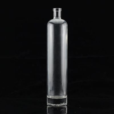 300ml Botella de vidrio de aceite de cocina de forma delgada vacía personalizada para uso industrial