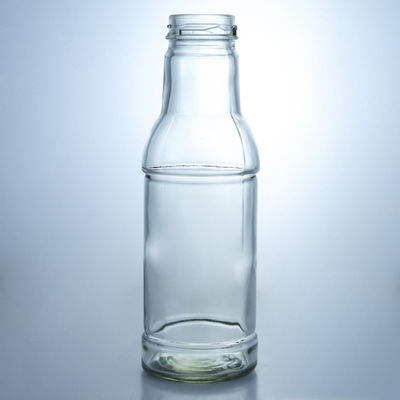 Botella de vidrio caliente de 90-500 ml de gran capacidad para condimentos con condimentos
