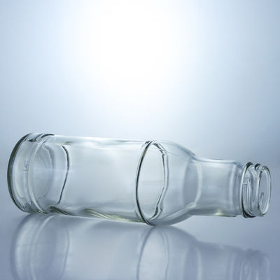 Botella de vidrio caliente de 90-500 ml de gran capacidad para condimentos con condimentos