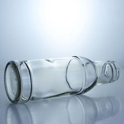Botella de vidrio caliente de 90-500 ml de gran capacidad para condimentos con condimentos