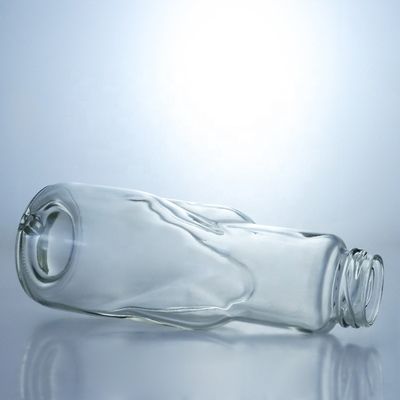 Productos de vidrio Jarras de vidrio decal para bebidas de leche de búfalo y saborizantes de vainilla con especias