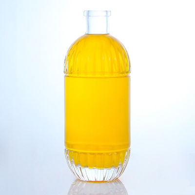 375 ml 500 ml 700 ml 750 ml Botellas de vidrio de tequila whisky vodka alcohol con corchos