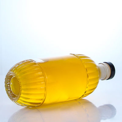 375 ml 500 ml 700 ml 750 ml Botellas de vidrio de tequila whisky vodka alcohol con corchos
