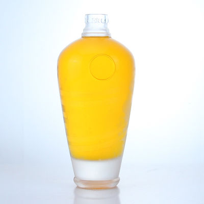 375 ml 500 ml 700 ml 750 ml Botellas de vidrio de tequila whisky vodka alcohol con corchos