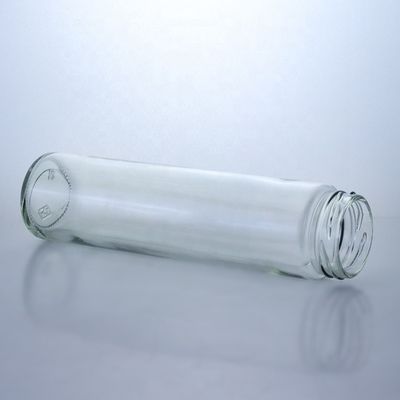 Capa de tornillo de personalización de la capacidad de la botella de vidrio para el jugo de agua de leche Kombucha