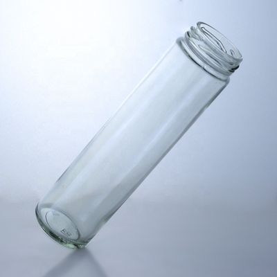 Capa de tornillo de personalización de la capacidad de la botella de vidrio para el jugo de agua de leche Kombucha