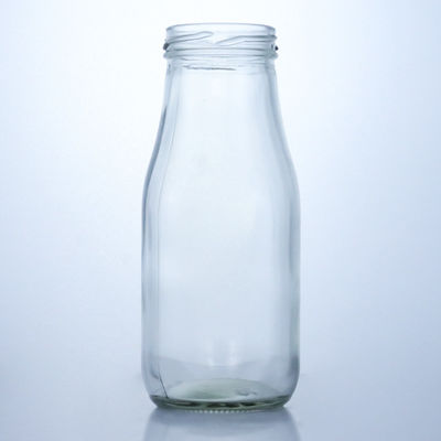 250 ml de frasco de vidrio para alimentos para jugo de leche Tipo de sellado