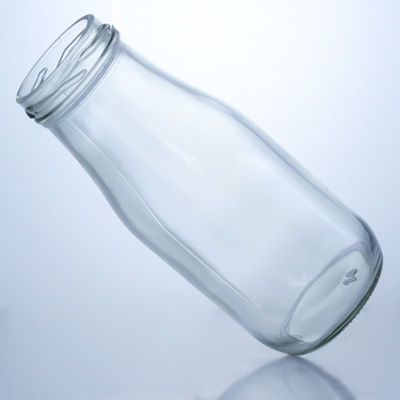 250 ml de frasco de vidrio para alimentos para jugo de leche Tipo de sellado