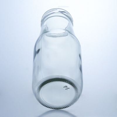 250 ml de frasco de vidrio para alimentos para jugo de leche Tipo de sellado
