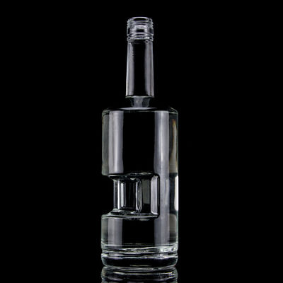 Material del cuello Botella de vodka de vidrio 500ml700ml para la industria de la fabricación de licores