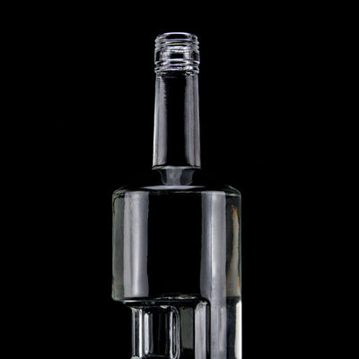 Material del cuello Botella de vodka de vidrio 500ml700ml para la industria de la fabricación de licores