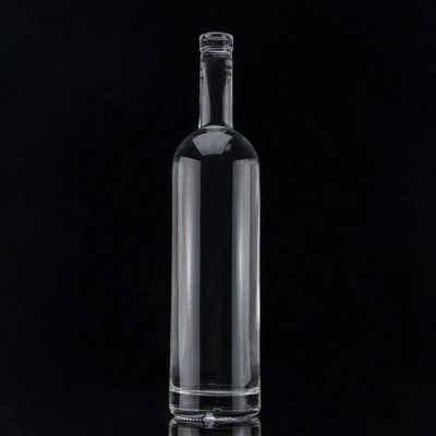 Botellas de tequila de vidrio con diseño vintage de lujo en 350ml/700ml/750ml Volumen