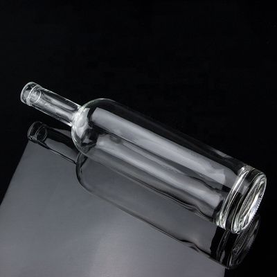 Botellas de tequila de vidrio con diseño vintage de lujo en 350ml/700ml/750ml Volumen