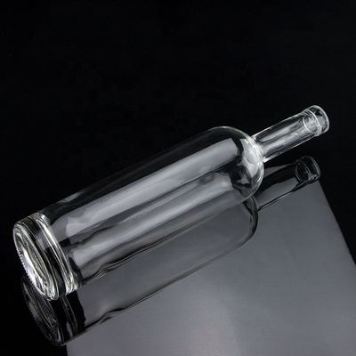 Botellas de tequila de vidrio con diseño vintage de lujo en 350ml/700ml/750ml Volumen