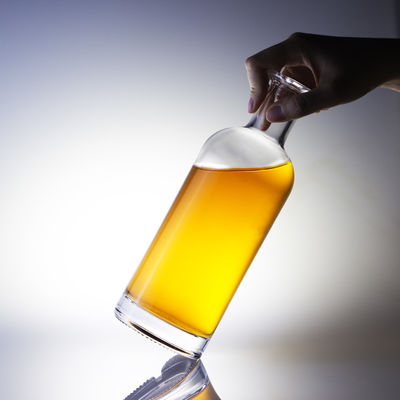 Botellas de vodka de 1 litro de vidrio transparente y suave