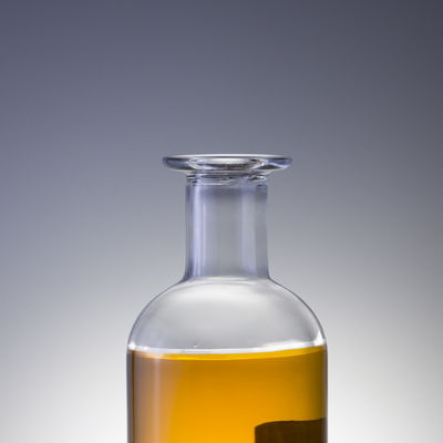 Botellas de vodka de 1 litro de vidrio transparente y suave