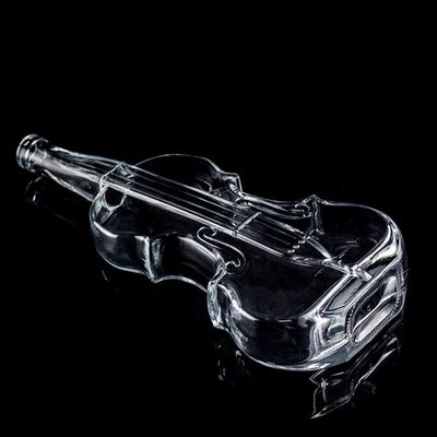 Material de cuello Botella de vidrio para tapa de corcho 1000 ml Volumen superior de diseño