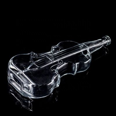 Material de cuello Botella de vidrio para tapa de corcho 1000 ml Volumen superior de diseño