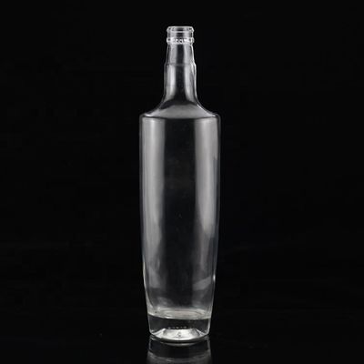 Bottle de vidrio de hombro plano para la clase de tequila mexicana