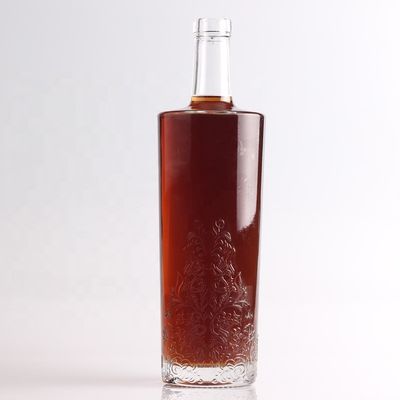Uso de Vodka Las Mejores Botellas de Ron de Whisky Transparentes de 50 cl con Corcho