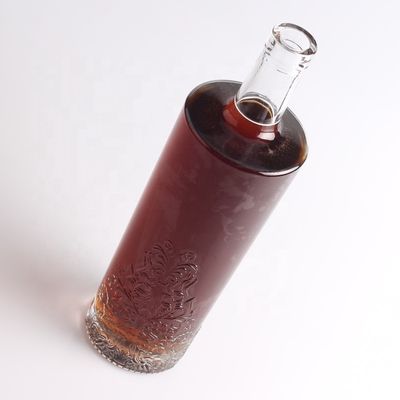 Uso de Vodka Las Mejores Botellas de Ron de Whisky Transparentes de 50 cl con Corcho