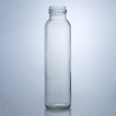 Bebidas industriales Botella de agua de vidrio de piedra con tapa de tornillo 350 ml 500 ml 750 ml