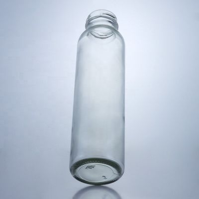 Bebidas industriales Botella de agua de vidrio de piedra con tapa de tornillo 350 ml 500 ml 750 ml