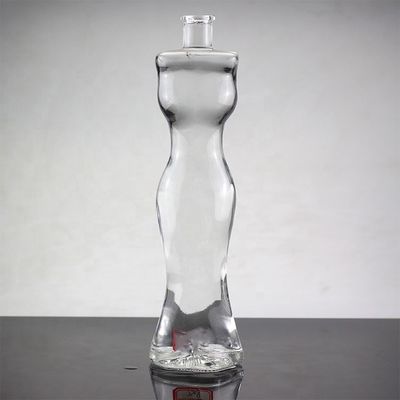 Botella para calmar la sed con serigrafía y material de vidrio de 750 ml