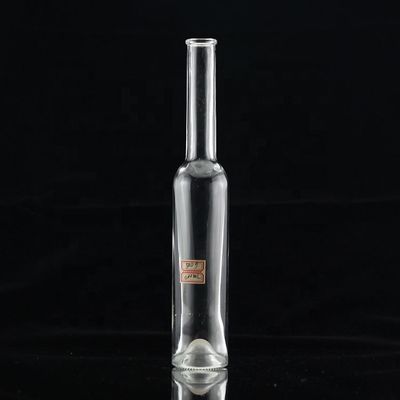 Botella de vidrio delgada de forma delgada de 200 ml, 300 ml y 375 ml para la fabricación de vodka