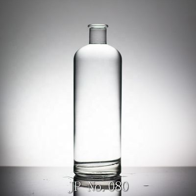 Botella de vidrio de agua mineral de 750 ml con tapa de tornillo tipo de sellado para agua bendita