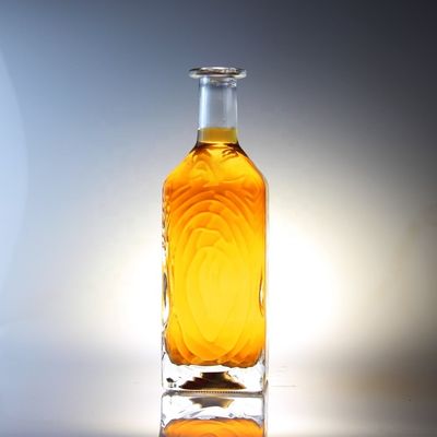 Botellas de vidrio transparente en miniatura con corcho botellas de vidrio de 75 cl