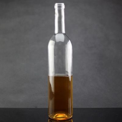 Material del cuello Vidrio 700 ml 750 ml Botella de vino de moda para licor