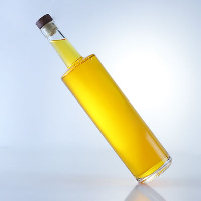 Tipo de sellado de logotipo personalizado Botella de vidrio de corcho para whisky vodka tequila gin ron hecho