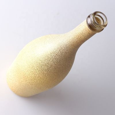 Botella de champán táctil de 750 ml clara o personalizada Botella de vidrio de pintura vacía de 75 cl