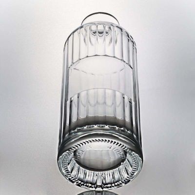 Botella de vidrio de corcho para whisky vodka tequila gin ron
