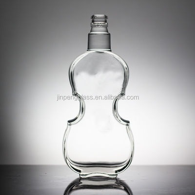 Diseño personalizado Cuerpo femenino Forma especial Botella de licor 1000ml 750ml con superficie decal