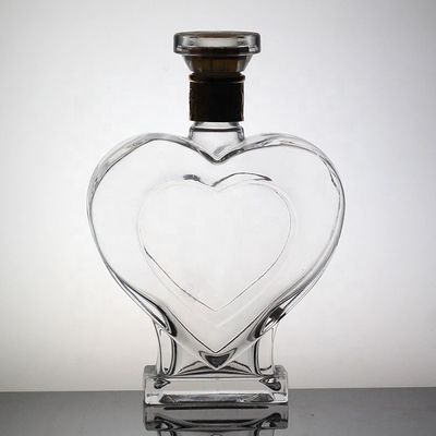Botella de vidrio en forma de fútbol para bebidas alcohólicas únicas