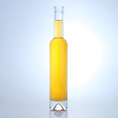 Whisky Vodka Tequila Gin Rum Hielo Vino Botella de vidrio con corcho y logotipo personalizado hecho